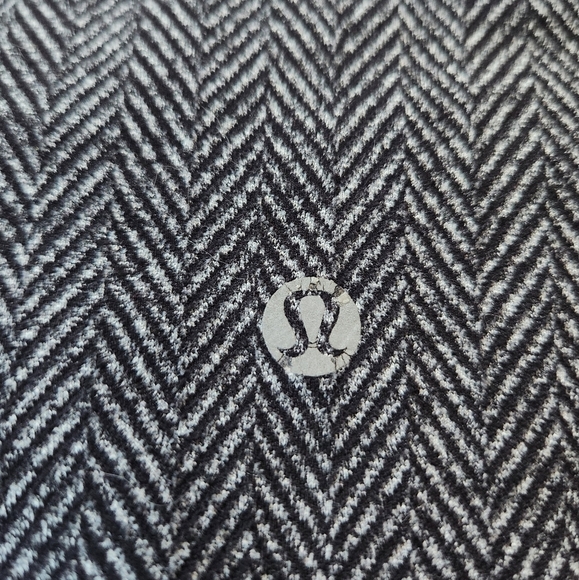 Lululemon Size 4 Wunder Under Pants Leggings Gray Heathered Herringbone Low Rise - Picture 5 of 9